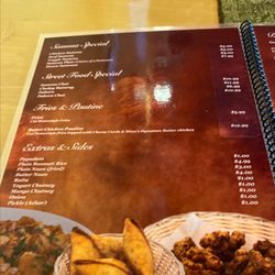 Mian's Restaurant - Menu