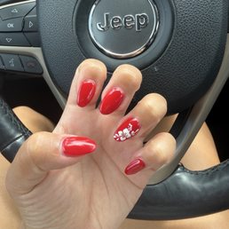 acrylic full set with design acrylic full set with design
