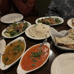 Tandoori Grill - Ginger Chicken Kabob, Lamb Boti Kabob, Channa Masala, Keema Naan, Garlic Naan
