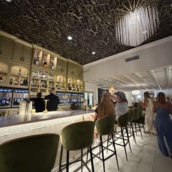 Nice bar area
