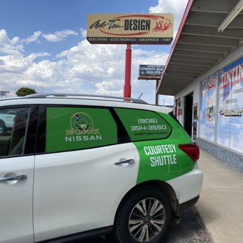 ATD Wraps Plus - Shuttle car - Vehicle Wraps Near Me - Amarillo, Texas