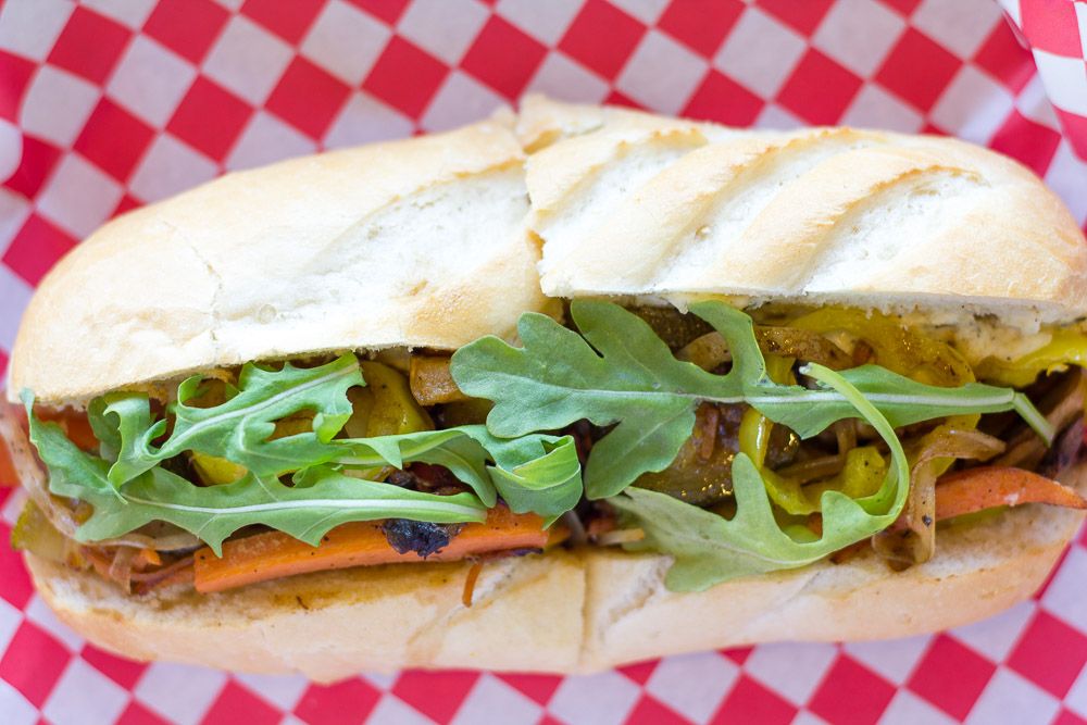 Food from SoHi Grilled Sandwiches