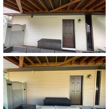 Ready Roof - Before and After side of house-Patio 1 - Roofing Near Me - Bohemia, New York Ready Roof - Before and After side of house-Patio 1 - Roofing Near Me - Bohemia, New York