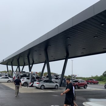 Miccosukee Service Plaza - Covered gas station pumps - Gas Stations Near Me - Davie, Florida