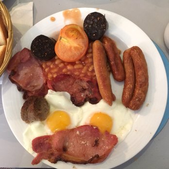 Gerry's Coffee Shop - Large Irish Breakfast - 9 Euros - Breakfast & Brunch Near Me - Dublin, D