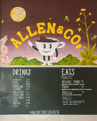 Menu photo 3 Allen & Co Coffee Bisbee, AZ