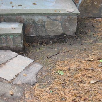 Statewide masonry & construction - dirt settled after rain. another example of the work. - Masonry/Concrete Near Me