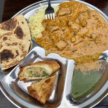 Sartaj India Cafe - Lamb Korma Thali - Indian Near Me - Sausalito, California Sartaj India Cafe - Lamb Korma Thali - Indian Near Me - Sausalito, California