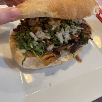 Mexico En Tu Casa - Torta taco con pastor - Mexican Near Me - Winthrop, Massachusetts Mexico En Tu Casa - Torta taco con pastor - Mexican Near Me - Winthrop, Massachusetts