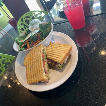 Healthy Eats - Walnut pesto sandwich with side salad - Sandwiches Near Me - Monrovia, California Healthy Eats - Walnut pesto sandwich with side salad - Sandwiches Near Me - Monrovia, California