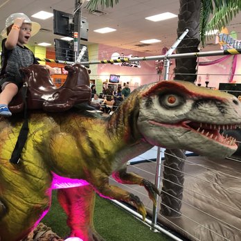 Jungle Jaks - Mechanical dinosaur to ride - Pizza Near Me - El Paso, Texas Jungle Jaks - Mechanical dinosaur to ride - Pizza Near Me - El Paso, Texas