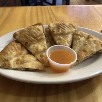 M&J Teriyaki - Scallion Pancakes were good, but weren't amazingly good. Average 3/5. - Japanese Near Me - Boston, Massachusetts M&J Teriyaki - Scallion Pancakes were good, but weren't amazingly good. Average 3/5. - Japanese Near Me - Boston, Massachusetts