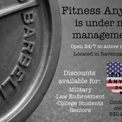 Fitness Anytime - Under new management as of July 2017! Same great gym with new and exciting changes taking place!