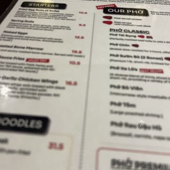 All About Pho - Menu - Vietnamese Near Me - Cerritos, California
