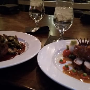 Plate 38 - Specials of the night: rabbit 3 ways and pan roasted venison. So tasty! - New American Near Me - Pasadena, California Plate 38 - Specials of the night: rabbit 3 ways and pan roasted venison. So tasty! - New American Near Me - Pasadena, California