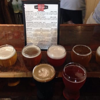 Waredaca Brewing Company - Flight of 7 - Breweries Near Me - Gaithersburg, Maryland Waredaca Brewing Company - Flight of 7 - Breweries Near Me - Gaithersburg, Maryland
