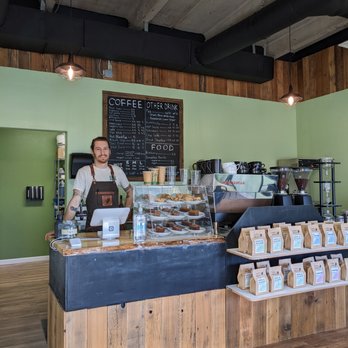 Cafe Belay - a man behind the counter - Coffee Roasteries Near Me - Cañon City, Colorado Cafe Belay - a man behind the counter - Coffee Roasteries Near Me - Cañon City, Colorado