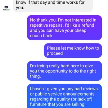Box Drop - The company blocking me instead of rectifying the issue - Mattresses Near Me - Worcester, Massachusetts Box Drop - The company blocking me instead of rectifying the issue - Mattresses Near Me - Worcester, Massachusetts