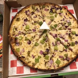 Build your own vegan pizza