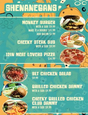 Menu photo 8 Crazy Craig's Cheeky Monkey Bar Branson, MO Menu photo 8 Crazy Craig's Cheeky Monkey Bar Branson, MO
