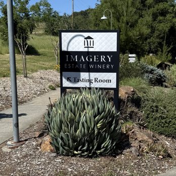 Imagery Estate Winery - Entry to tasting room walkway. - Wineries Near Me - Glen Ellen, California