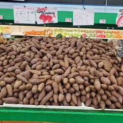 Rockaway Farmers Market - Purple sweet potatoes