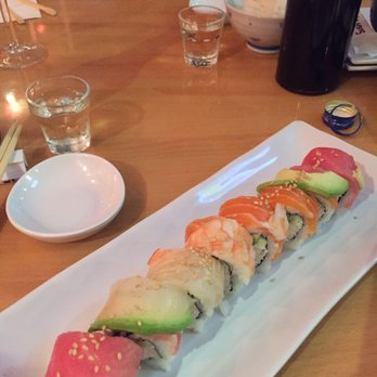 39 Degrees - Rainbow roll - Japanese Near Me - Long Beach, California 39 Degrees - Rainbow roll - Japanese Near Me - Long Beach, California