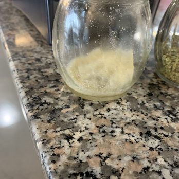 Crust Pizzeria Napoletana - The Parmesan containers were all empty...again, probably bc it's expensive - Italian Near Me - Herndon, Virginia Crust Pizzeria Napoletana - The Parmesan containers were all empty...again, probably bc it's expensive - Italian Near Me - Herndon, Virginia