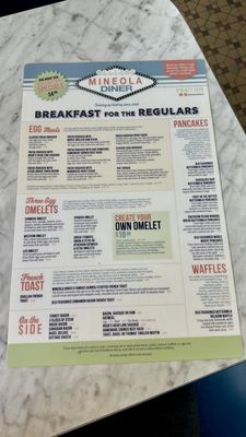 Menu photo 3 Mineola Diner Mineola, NY