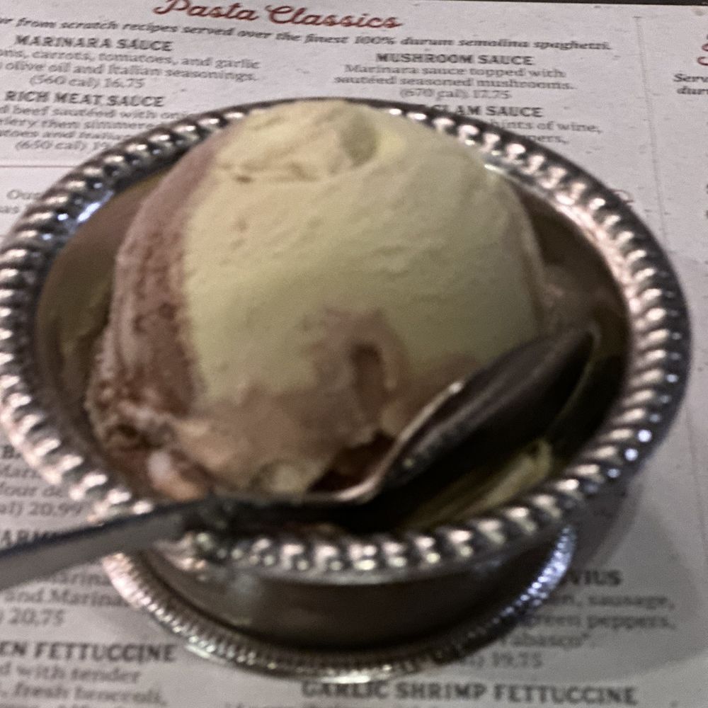 The Old Spaghetti Factory - Spumoni ice cream (more green request fulfilled). - Italian Near Me - Eugene, Oregon The Old Spaghetti Factory - Spumoni ice cream (more green request fulfilled). - Italian Near Me - Eugene, Oregon