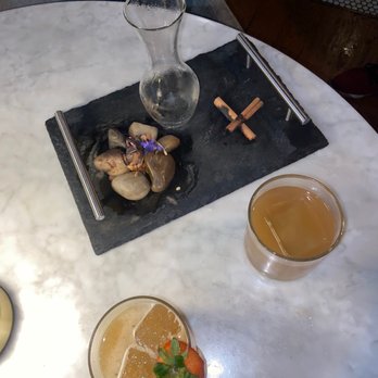 Bridges & Bourbon - campfire cocktail - New American Near Me - Pittsburgh, Pennsylvania Bridges & Bourbon - campfire cocktail - New American Near Me - Pittsburgh, Pennsylvania