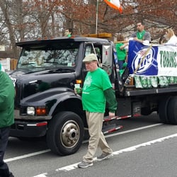 Uncle Tuddy's Towing - St Patrick's day parade ronkonkma