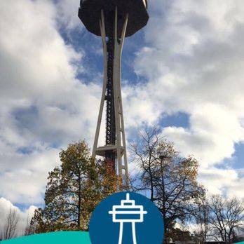 Space Needle - Space Needle under construction - excited to see the new look! - Landmarks & Historical Buildings Near Me - Seattle, Washington