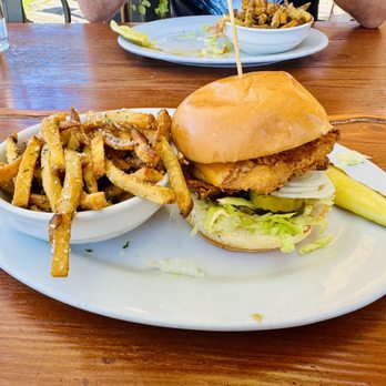 Back 40 Ranch House Grill - Spicy Chicken Sandwich - Bars Near Me - Heber City, Utah