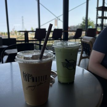 Journey Coffee - Lavender Latte & Matcha Latte with lavender - Coffee & Tea Near Me - Fairfield, California Journey Coffee - Lavender Latte & Matcha Latte with lavender - Coffee & Tea Near Me - Fairfield, California