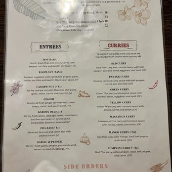 Bua Thai - Menu - Thai Near Me - Poway, California Bua Thai - Menu - Thai Near Me - Poway, California