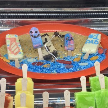 The Paleta Bar - Items in the case for display - Ice Cream & Frozen Yogurt Near Me - Albuquerque, New Mexico