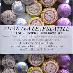 Vital T Leaf - Variety pack of pu-erh teas