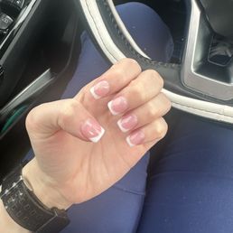 French tip nails $55 French tip nails $55