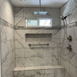 Hernandez Home Remodeling - Complete tub to shower conversion