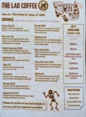 The Lab Coffee - West Tampa by null