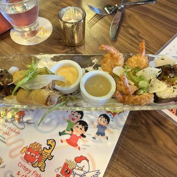 Kaia’s - Pupu platter - coconut shrimp and lumpia were my faves! - Hawaiian Near Me - Danville, California Kaia’s - Pupu platter - coconut shrimp and lumpia were my faves! - Hawaiian Near Me - Danville, California
