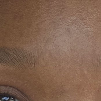 My Day Nails & Spa - After photo with much more of my eyebrows taken off then just a "clean up" despite expressing that I like them thick and bushy. - Nail Salons Near Me - Chester, Virginia