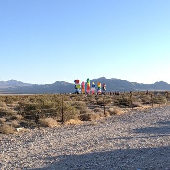 Seven Magic Mountains - Public Art Near Me - Las Vegas, Nevada Seven Magic Mountains - Public Art Near Me - Las Vegas, Nevada