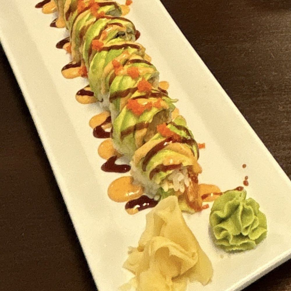 Green dragon roll