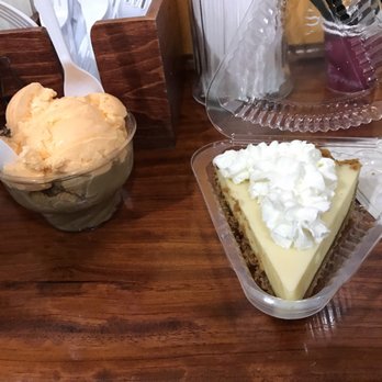 Carpe Diem - Orange pineapple and Cuban coffee ice creams in a cup; Really good key lime pie - Ice Cream & Frozen Yogurt Near Me - Key West, Florida