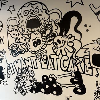 Eat Cake  - Wall art - Desserts Near Me - Houston, Texas
