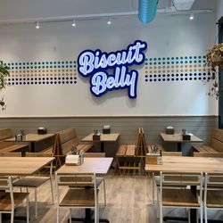 Biscuit Belly - Dining area mural