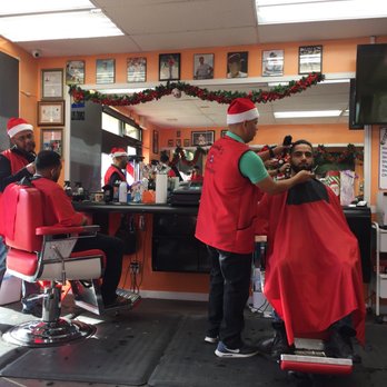 Frank Barber Shop - "Papote" on the left is the man. Always has a few stories to tell if you want a good laugh. - Barbers Near Me - Hicksville, New York Frank Barber Shop - "Papote" on the left is the man. Always has a few stories to tell if you want a good laugh. - Barbers Near Me - Hicksville, New York