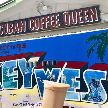 Cuban Coffee Queen Waterfront - Iced Cuban Caramel Coffee - Coffee & Tea Near Me - Key West, Florida